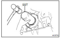 INSTALL OIL PUMP SEAL