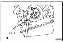 INSTALL DRIVE PLATE & RING GEAR SUB-ASSY