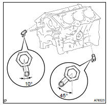 INSTALL CYLINDER BLOCK WATER DRAIN COCK SUB-ASSY