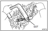 INSTALL INTAKE VALVE