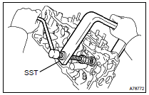 INSTALL EXHAUST VALVE