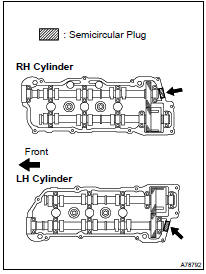 INSTALL SEMICIRCULAR PLUG