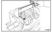 INSPECT CONNECTING ROD OIL CLEARANCE