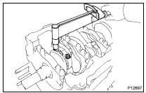 INSTALL PISTON SUB-ASSY W/CONNECTING ROD