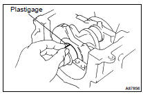 INSPECT CRANKSHAFT OIL CLEARANCE