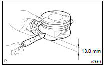 INSPECT W/PIN PISTON SUB-ASSY