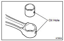 INSTALL CONNECTING ROD SMALL END BUSH