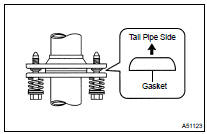 INSTALL EXHAUST PIPE ASSY TAIL