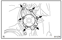  INSTALL WATER PUMP ASSY