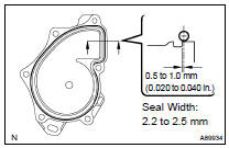  INSTALL WATER PUMP ASSY