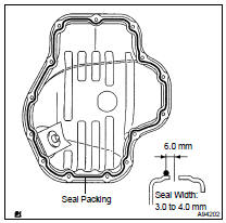  INSTALL OIL PAN SUB-ASSY