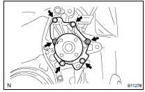  INSTALL WATER PUMP ASSY