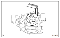 INSPECT OIL PUMP ROTOR