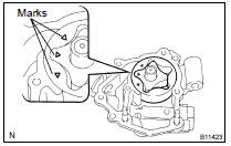 INSTALL OIL PUMP ROTOR