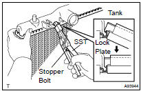 UNCAULK LOCK PLATE