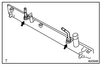 REMOVE OIL COOLER ASSY