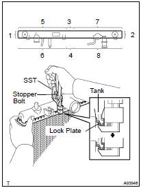 CAULK LOCK PLATE