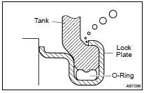 INSPECT FOR WATER LEAKS