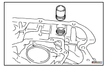 INSPECT OIL PUMP RELIEF VALVE