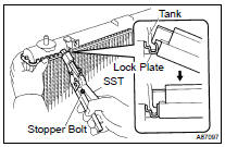 UNCAULK LOCK PLATE