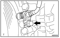 REMOVE CRANKSHAFT POSITION SENSOR