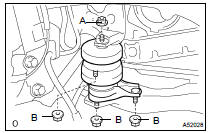 INSTALL ENGINE MOUNTING