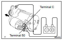  INSPECT STARTER ASSY