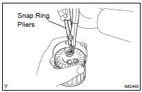 REMOVE STARTER ARMATURE ASSY