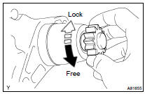 INSPECT STARTER DRIVE HOUSING ASSY