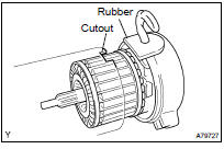 INSTALL STARTER COMMUTATOR END FRAME ASSY