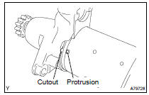 INSTALL STARTER YOKE ASSY