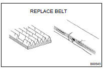 INSPECT DRIVE BELT