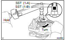 REMOVE GENERATOR PULLEY