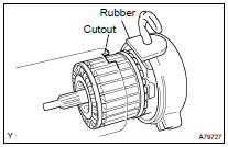 INSTALL STARTER COMMUTATOR END FRAME ASSY