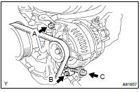 REMOVE GENERATOR ASSY