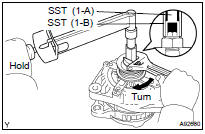 REMOVE GENERATOR PULLEY