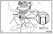 REMOVE GENERATOR PULLEY