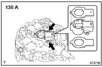 REMOVE GENERATOR BRUSH HOLDER ASSY