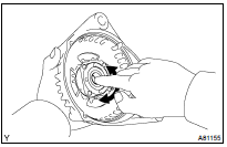 INSPECT GENERATOR DRIVE END FRAME BEARING