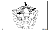 INSTALL GENERATOR REAR END COVER