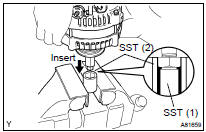 INSTALL GENERATOR PULLEY