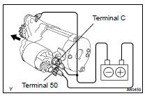 INSPECT STARTER ASSY