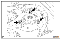 INSTALL FRONT SHOCK ABSORBER WITH COIL SPRING