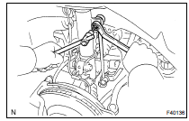 INSTALL FRONT STABILIZER LINK ASSY LH