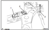 INSTALL FRONT SUSPENSION ARM SUB- ASSY LOWER NO.1 LH