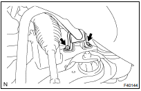 REMOVE FRONT STABILIZER BRACKET NO.1 LH