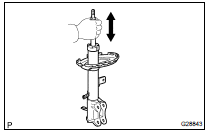 INSPECT SHOCK ABSORBER ASSY REAR LH