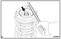  INSTALL SHOCK ABSORBER ASSY REAR LH