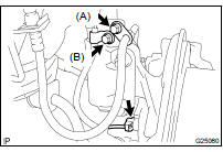 INSTALL REAR SHOCK ABSORBER WITH COIL SPRING