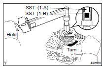 INSTALL GENERATOR PULLEY